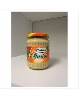 Mustard in Glass Jar 530g - Hungarian product available at Hungaria Café, Norwood, Adelaide
