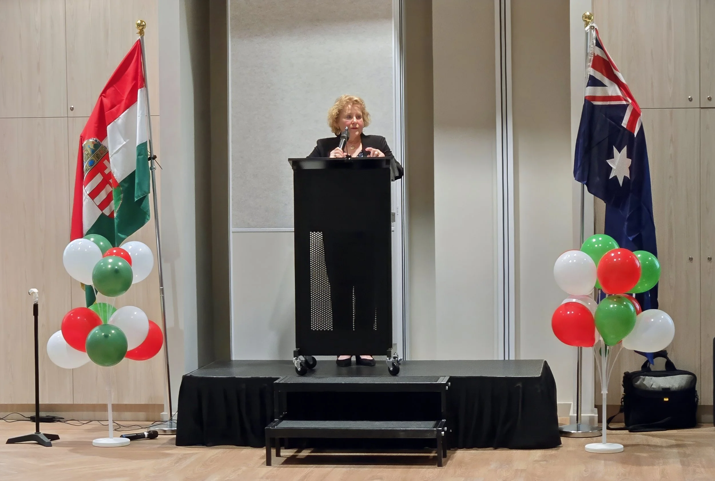 Katalin Tóth - President of the Hungarian Club of SA