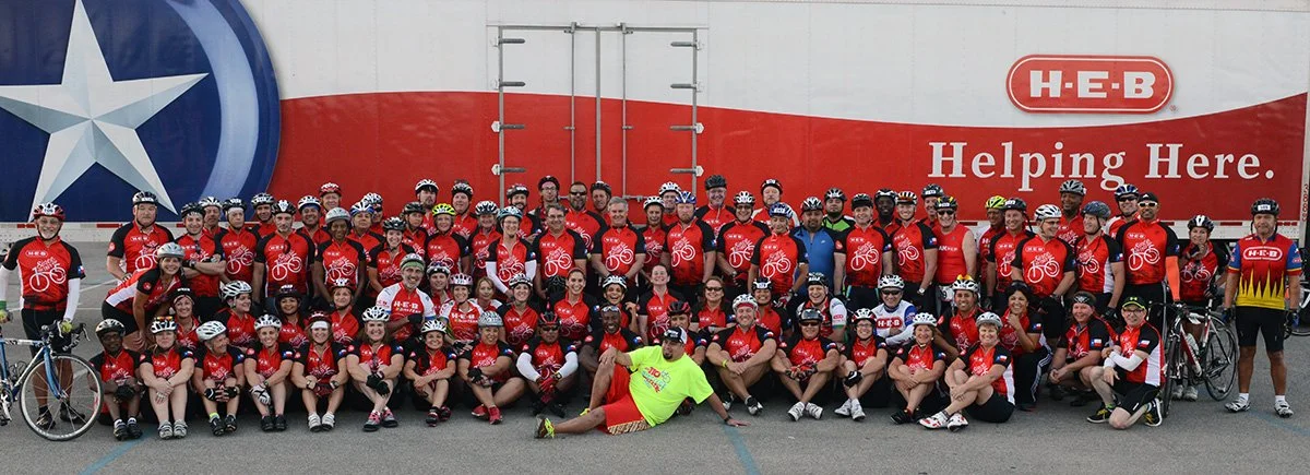 H-E-B Bike Team