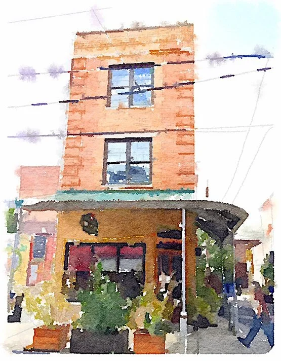 New York City Photo Watercolor
