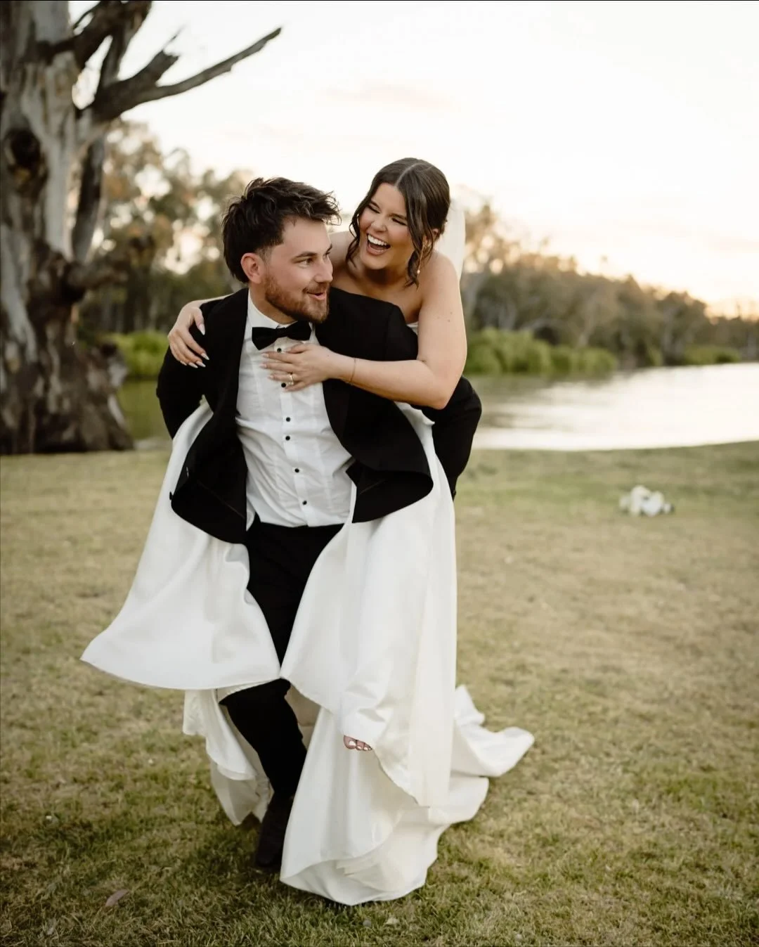 BRIDGET &amp; JACK!

Can we PLEASE have a re-do of your day??

I seriously didn&rsquo;t want to leave!

Congrats lovers!
&zwnj;
Lovers // @br1dget.graham &amp; @keepinupwithjackk 
Venue // @perricootastationevents 
Suit // @politixmenswear
Dress // @