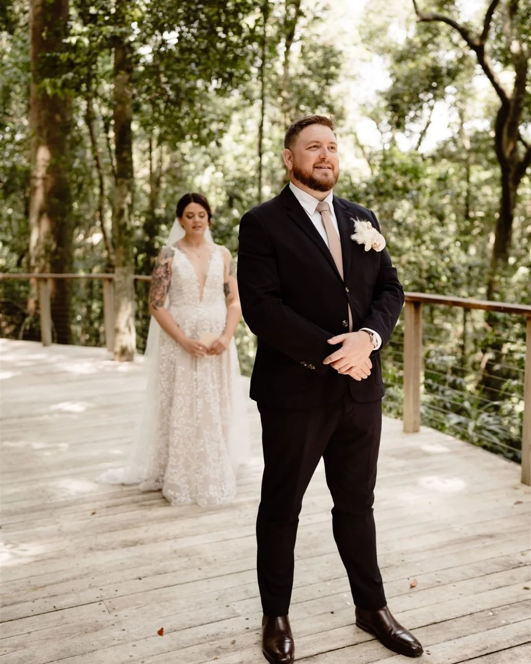 To first look, or not to first look?

Either is totally okay!

Rhys &amp; Annie decided to have a first look and read their vows to each other before the ceremony.

It was beautiful, intimate, and so so special.
&zwnj;
Lovers // @itsdaroosta &amp; @a