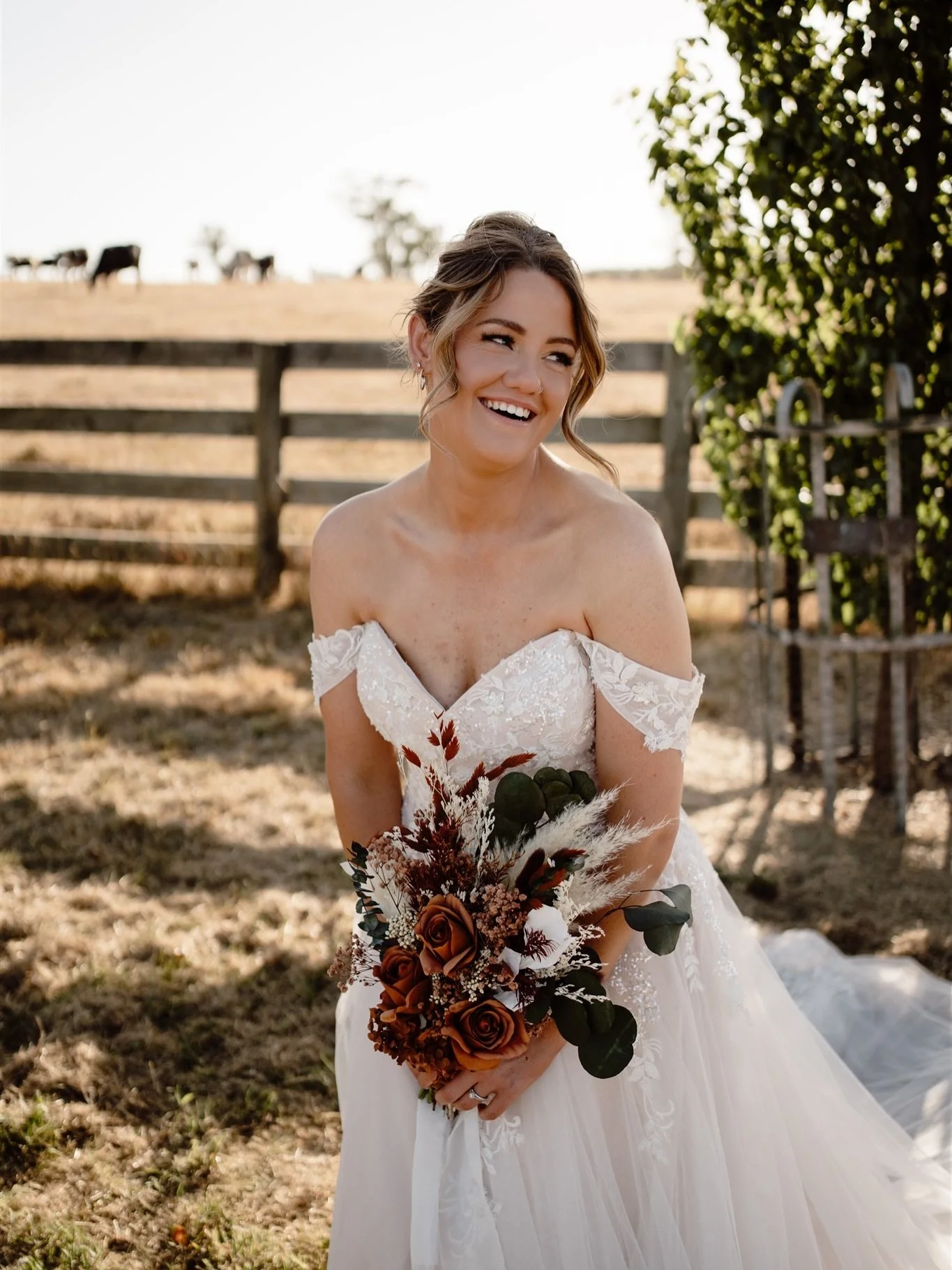 The lovely Allie soaking up her beautiful day 👰&zwj;♀️

📸 Elise

Lovers // @allielovett_ &amp; @chrislovett2 
Wedding Dress // @luvbridal 
Videography // @stevenbeckmedia
Hair &amp; Make Up // @ctwomakeup 
Hair // @__bronde 
Celebrant // @eviewilso