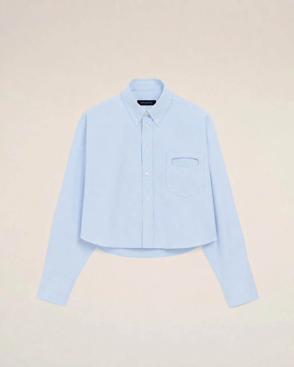 PRIEST CUT - BOXY FIT - DRESS SHIRT — Blue