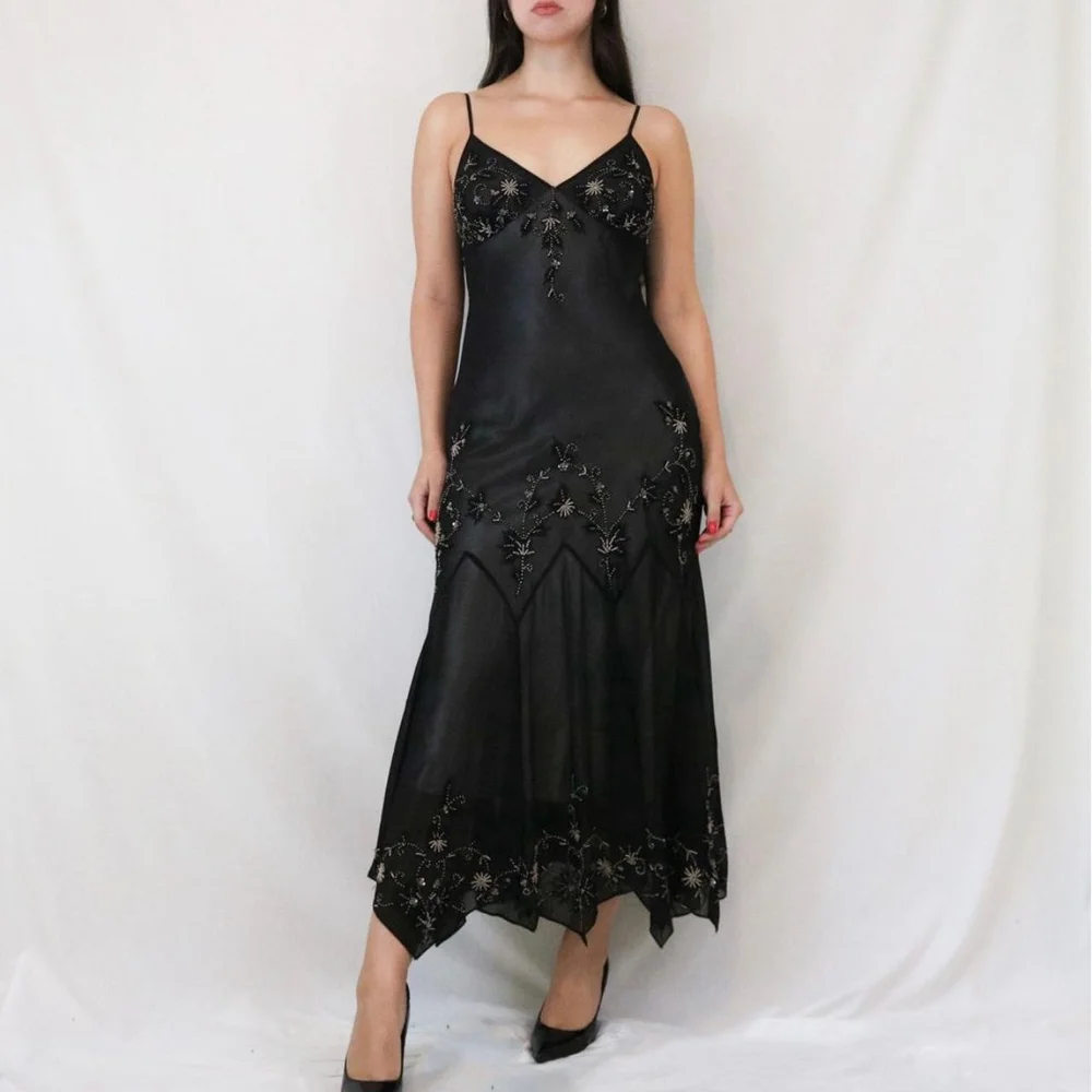 green emerald velvet dress Adrianna Papell Platinum 40397 main image 0