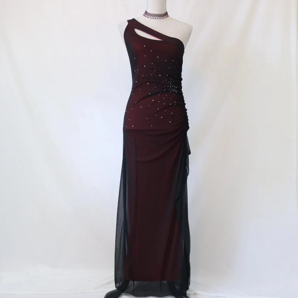 navy blue dress for baby girl Buy Red and Black Vintage 90S Prom Dress Online in India main image 0