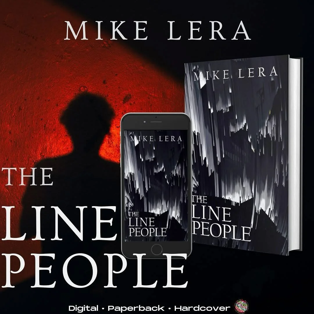 Line People by Mike Lera

When the faces in the walls start watching you back, how far would you go to escape your demons?
Kalen Lambey is a recovering addict haunted not only by his past, but by the figures he&rsquo;s conjured since childhood&mdash;