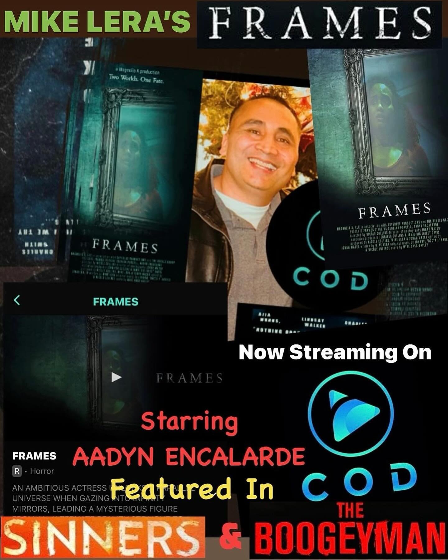 Mike Lera&rsquo;s FRAMES, starring AADYN ENCALARDE (featured in &ldquo;SINNERS&rdquo;), directed by Nicole Collins, written by Mike Lera, now streaming on C.O.D. 👆Click LINK in BIO 👆

#MikeLera #MikeLeraWriter #framesmovie #aadynencalarde #nicoleco