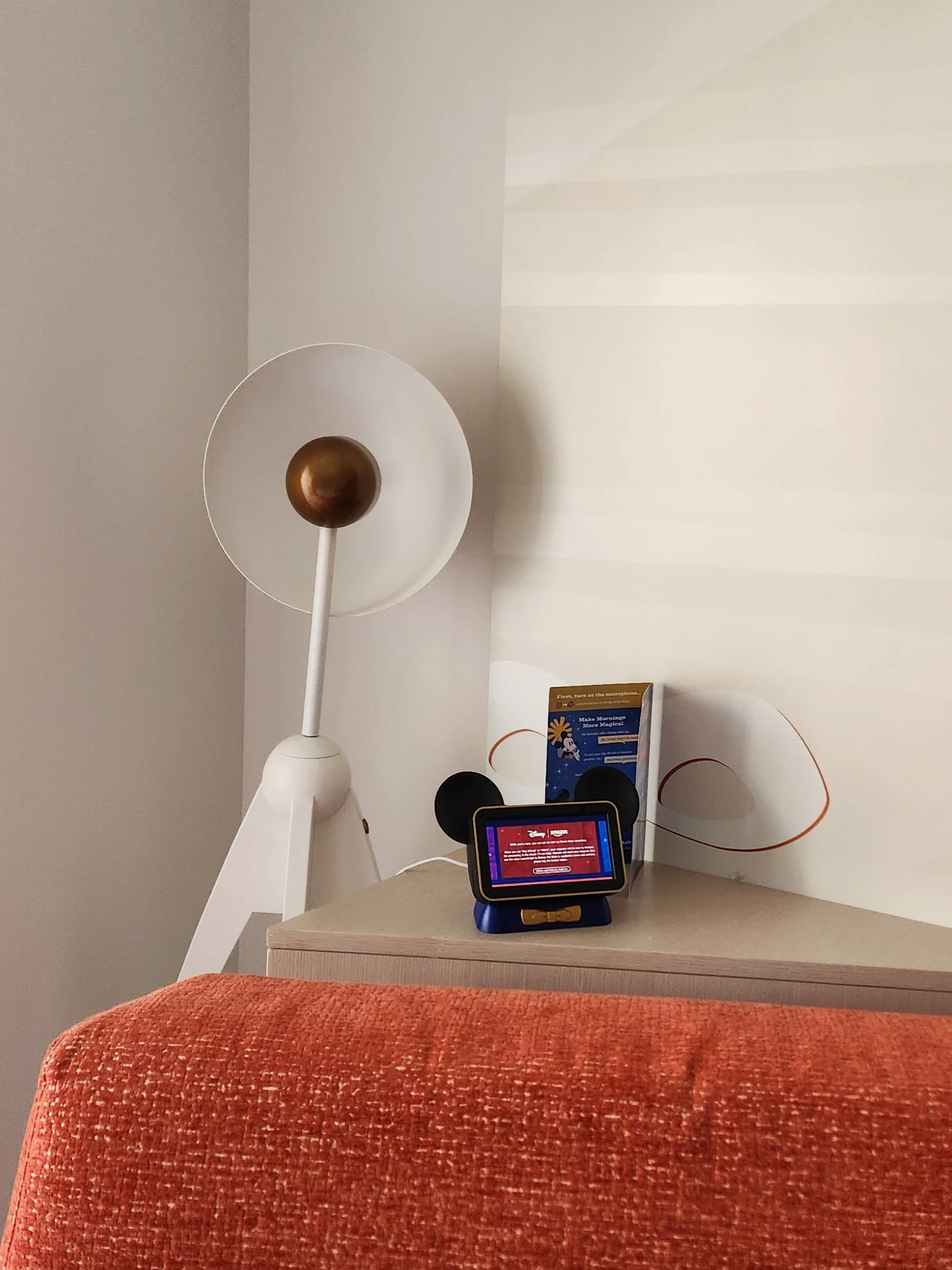 Themed Lamp and Hey Disney Divide