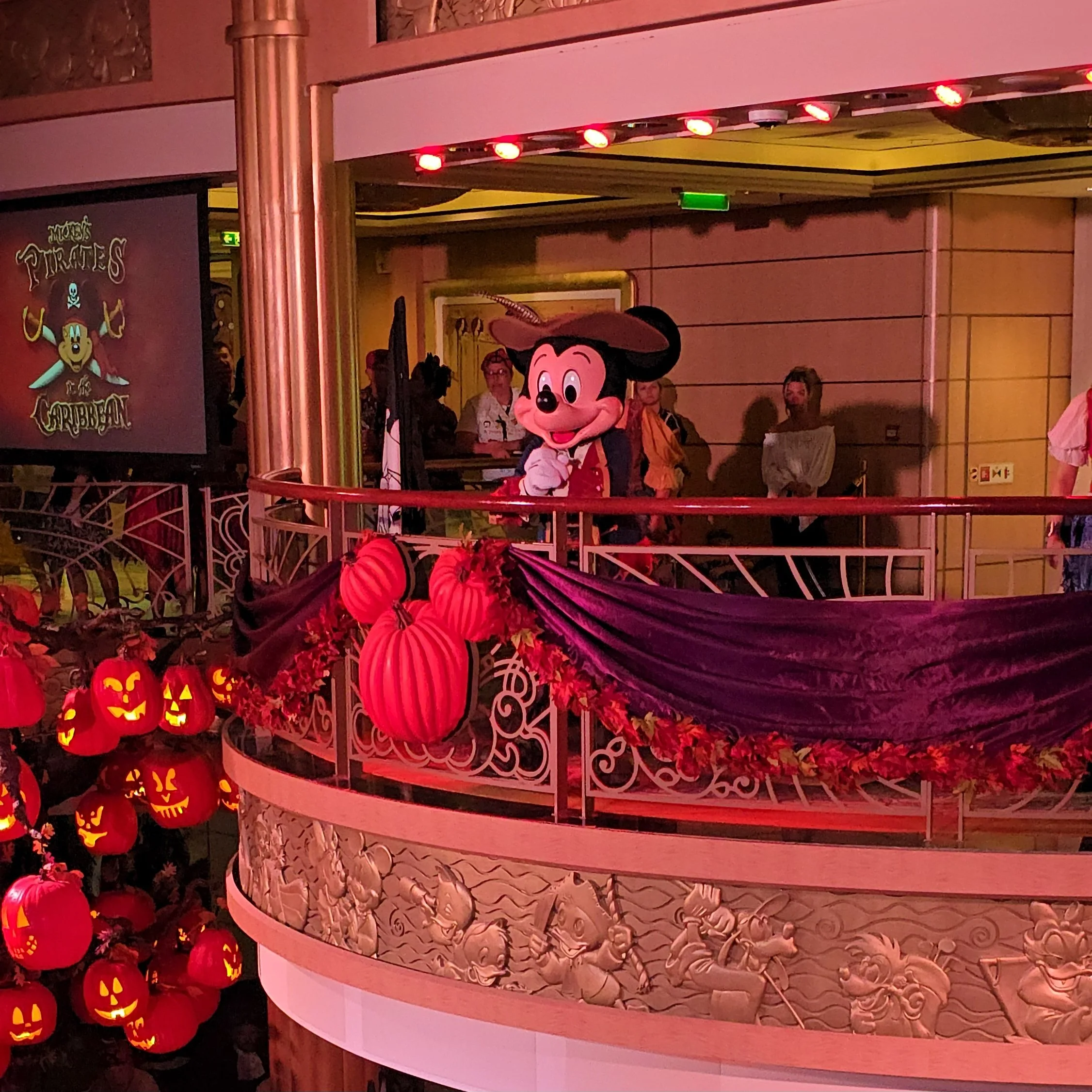 What Happens to Pirate Night on the Disney Fantasy When There’s Bad Weather?
