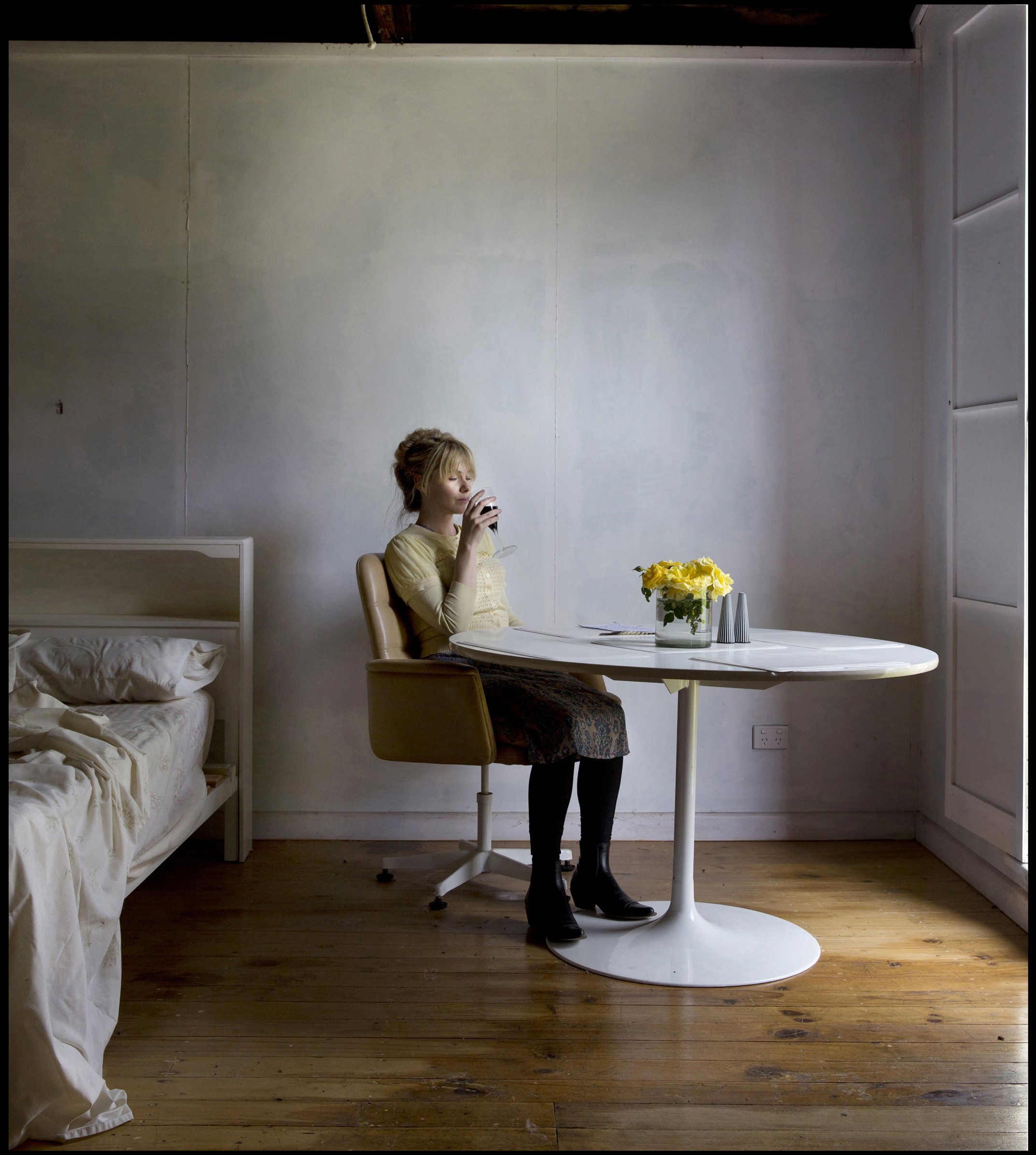 Yellow Roses, 2018. Head On Portrait Prize
