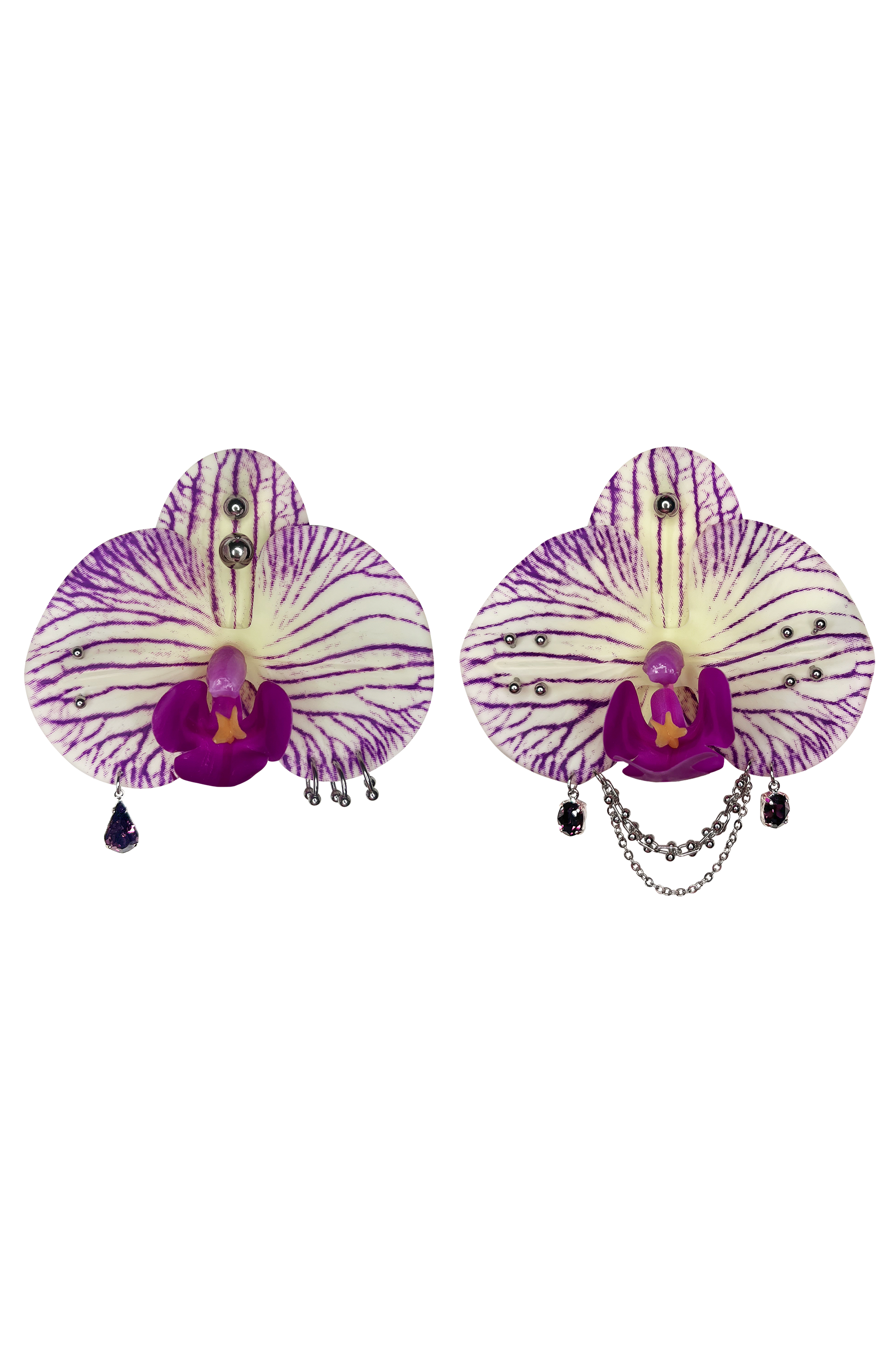 orchid dreams earrings in purple tall.png