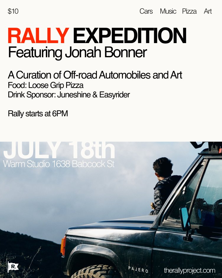 RALLY EXPEDITION PT. 1
