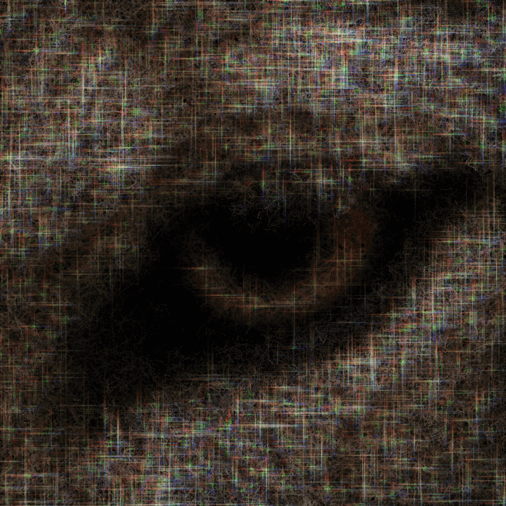 gray wolf eye noise.gif