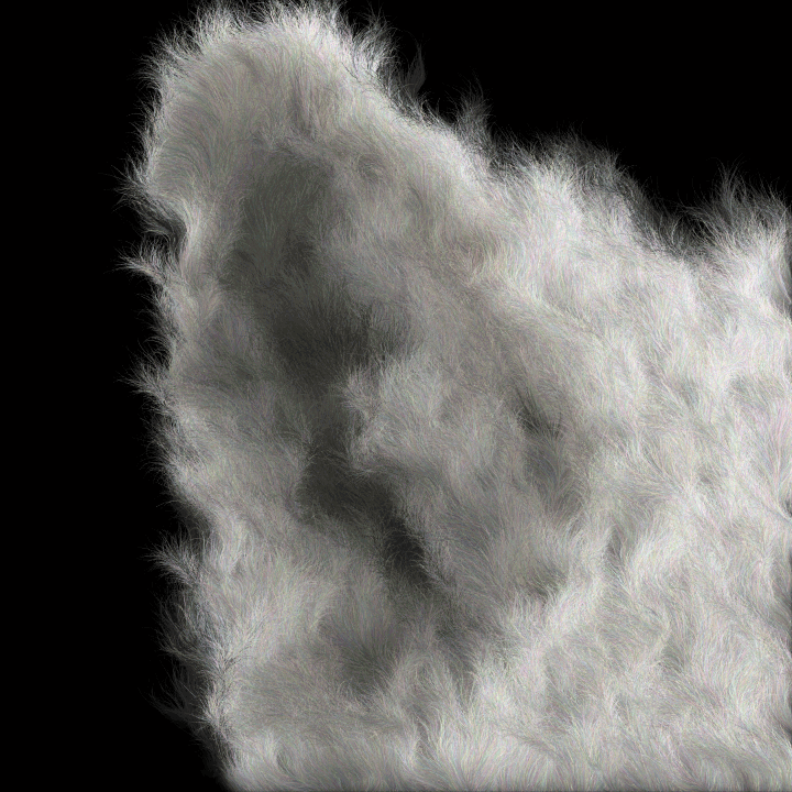 white wolf white ear fur.gif