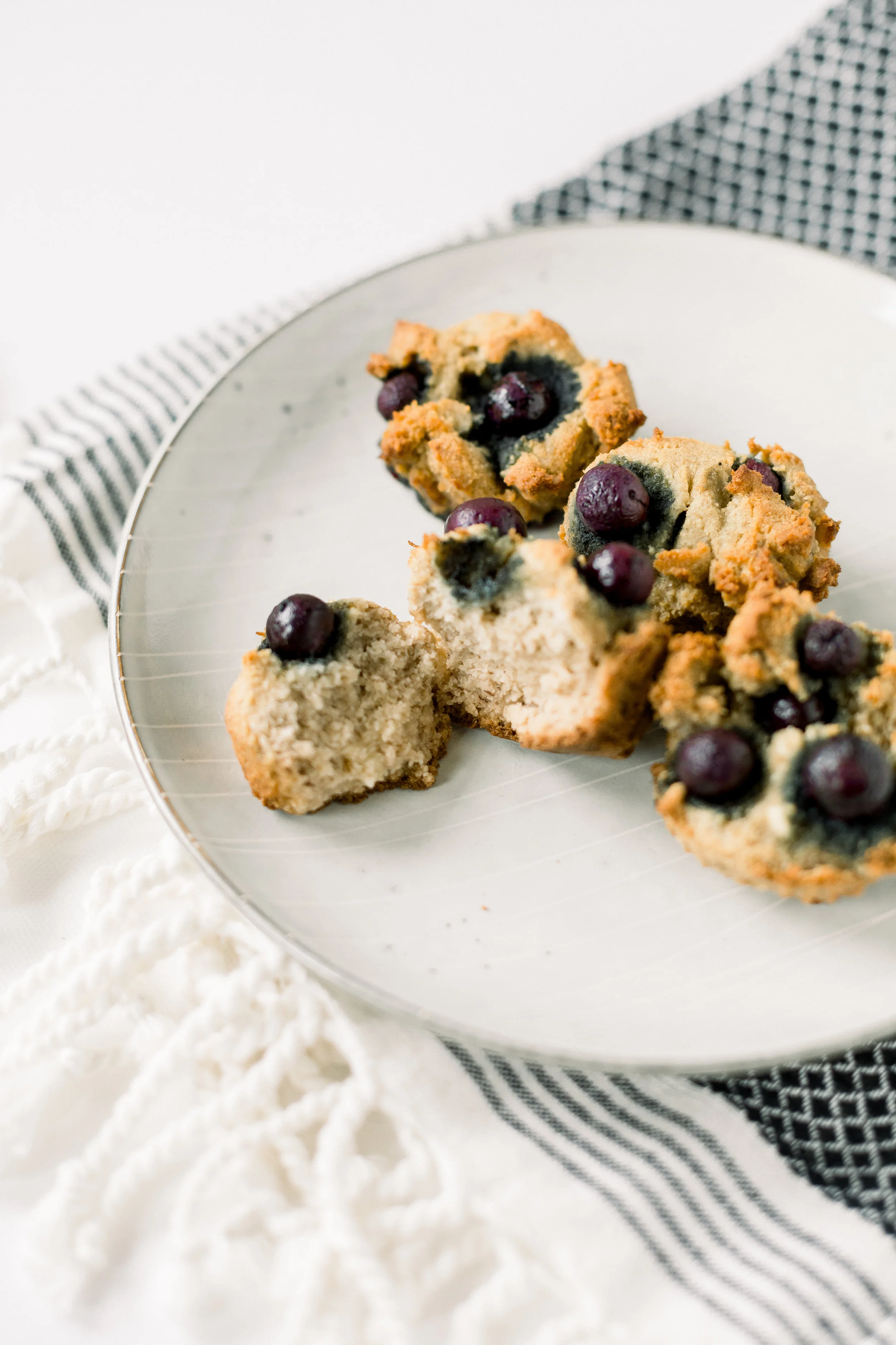 Happy Gut Blueberry Muffins 