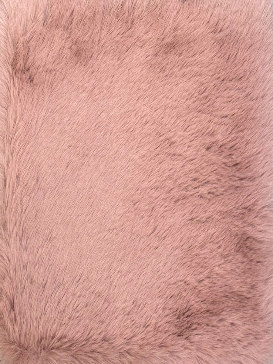 FAUX FUR- FLAMINGO