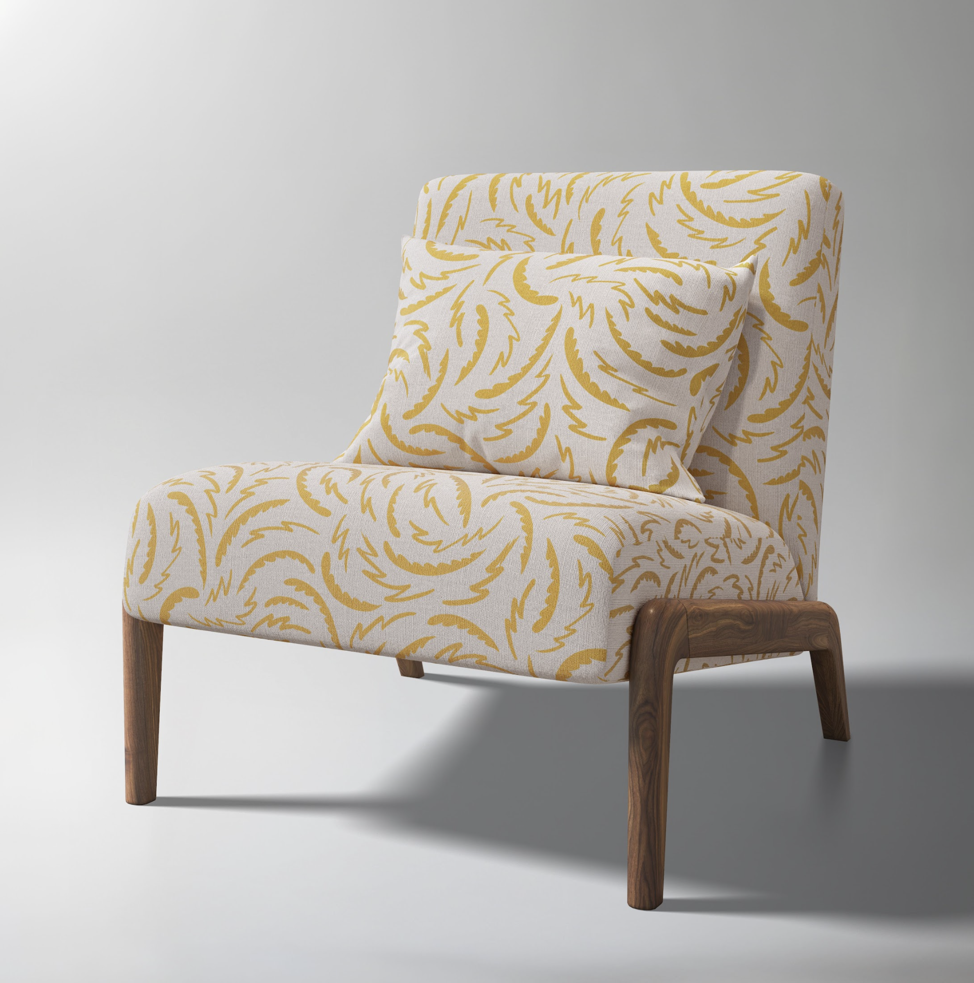 THE DANCE IN PINK & OCHRE- FABRIC