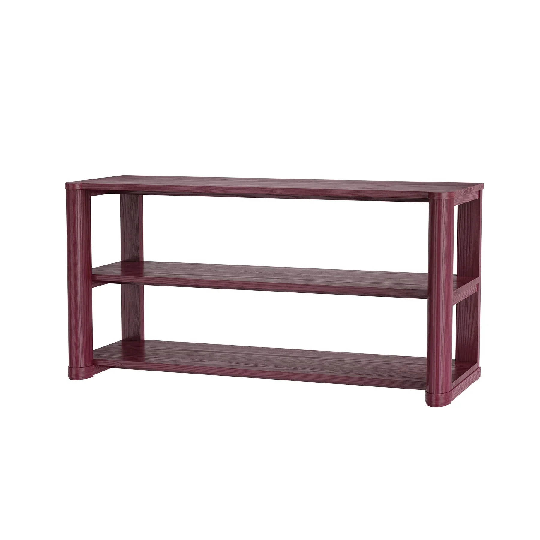 O&G STUDIO
HULL SHELF  
BEET STAIN ON ASH