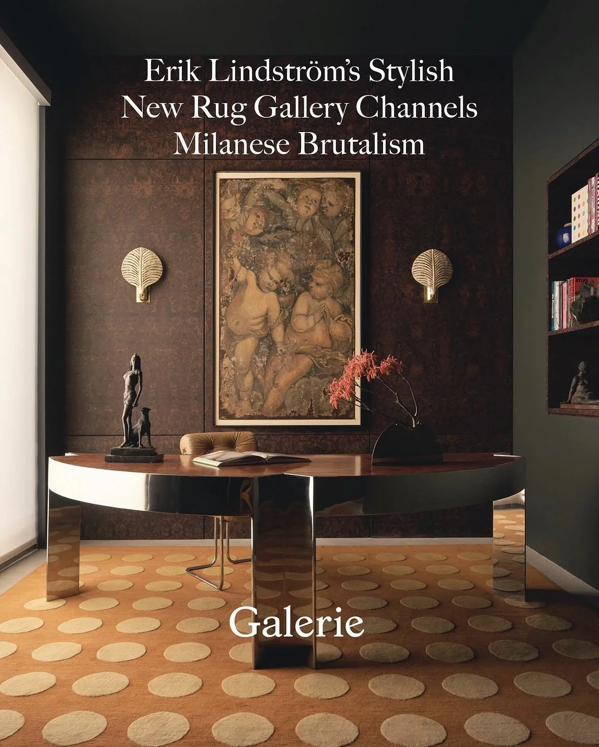 Erik Lindstrom's new LA Showroom is in Galerie Magazine! 