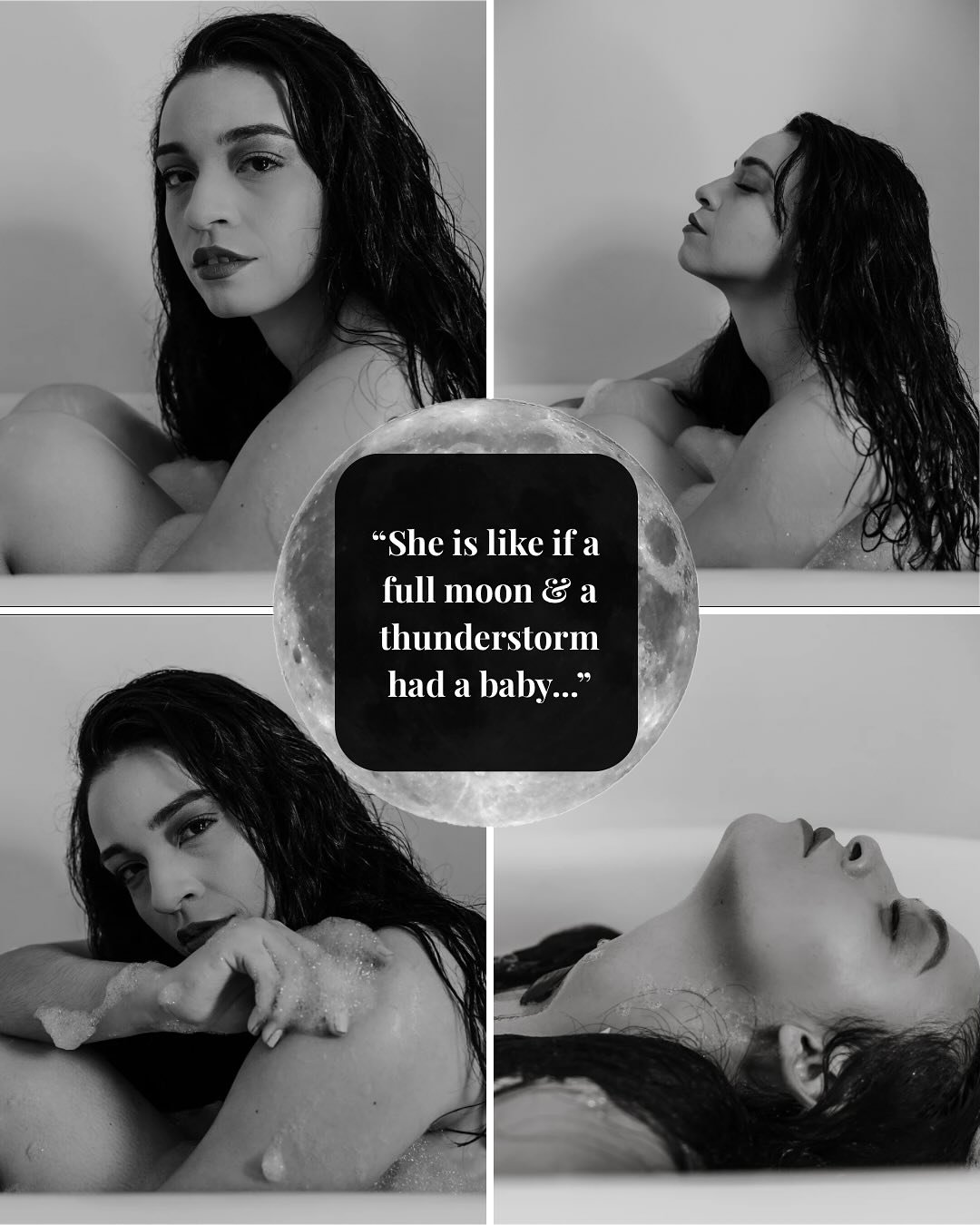 🦂This Scorpio Full Moon had me by the throat, yet again-but this time, I liked it. I transmuted my wounds and internalized chaos into radical self-love and found some fire inspiration.🔥

✨ Poem download under Scorpio Moon 🌕:
&ldquo;She is like if 