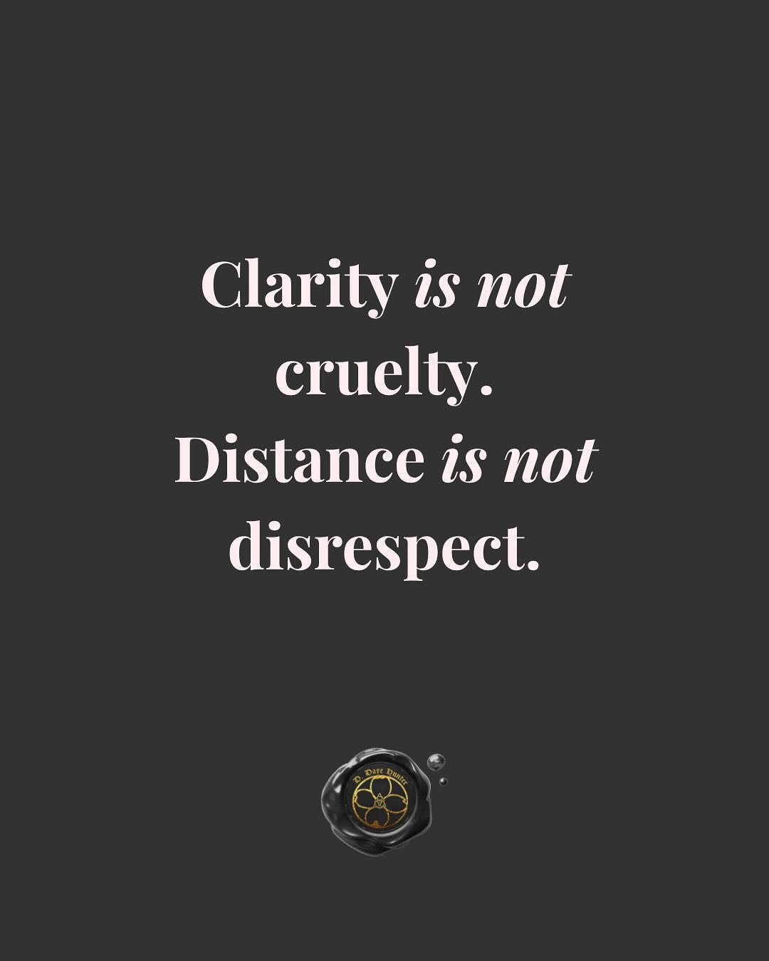 Swipe to the end for a vibe + outfit check ✅ 🦋 

🖤 Clarity is not cruelty. Distance is not disrespect.

🖤 It&rsquo;s simply you protecting your light.

🖤 Your clarity is kindness&mdash;to yourself first.

🖤 Your distance is devotion&mdash;to you