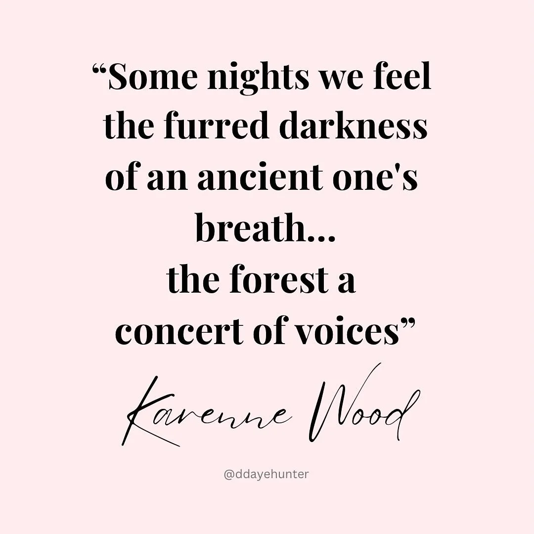 Happy Samhain! 🌫️🎃🖤 

&ldquo;Some nights we feel the furred darkness
of an ancient one&rsquo;s breath&hellip;the forest a 
concert of voices&rdquo; 
- Karenne Wood (Monacan / Yes&aacute;h poet, writer, and ancestor) 

#Samhain #AncestralWisdom #Ha