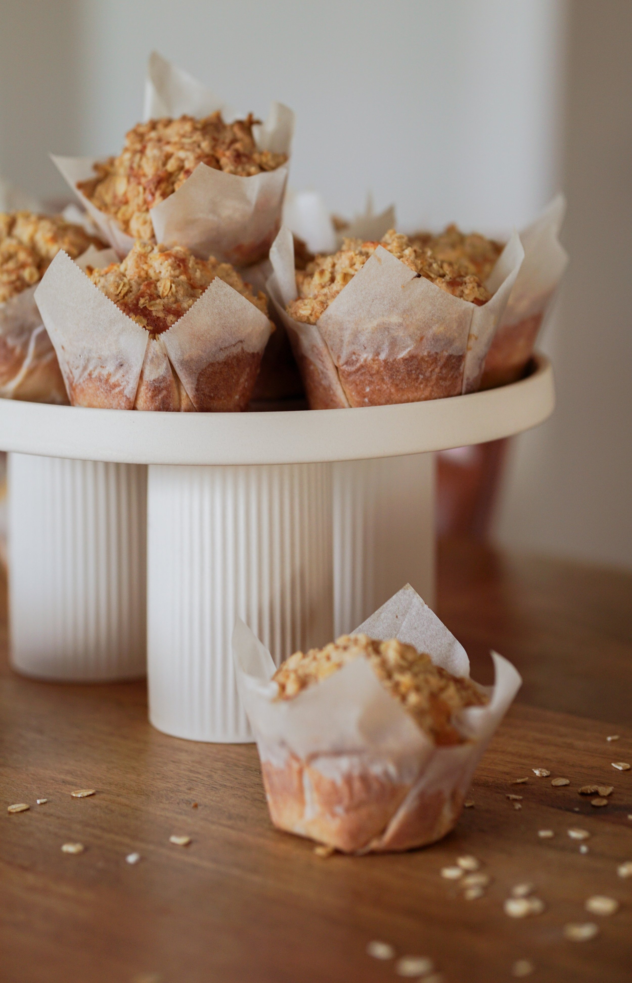 Apple Crumble Muffins