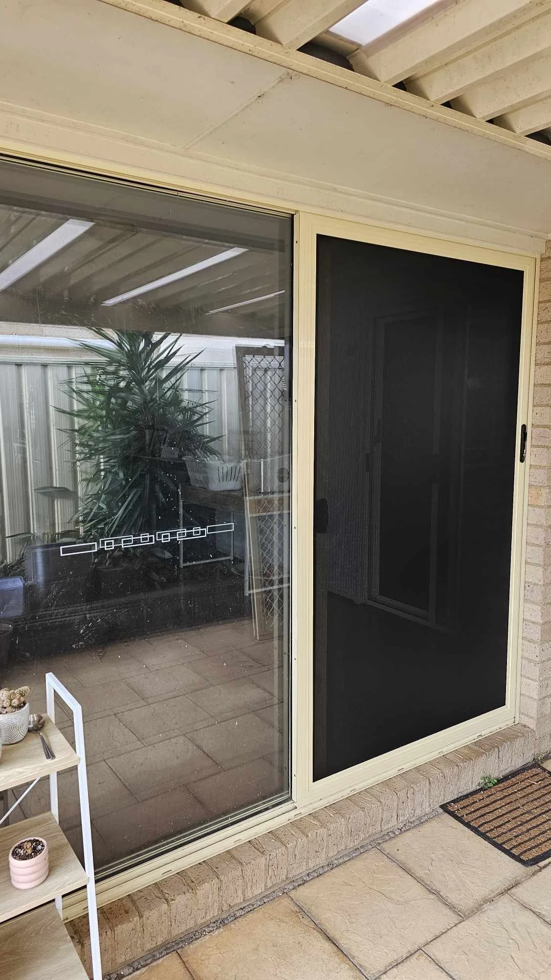 primrose sliding security screen door