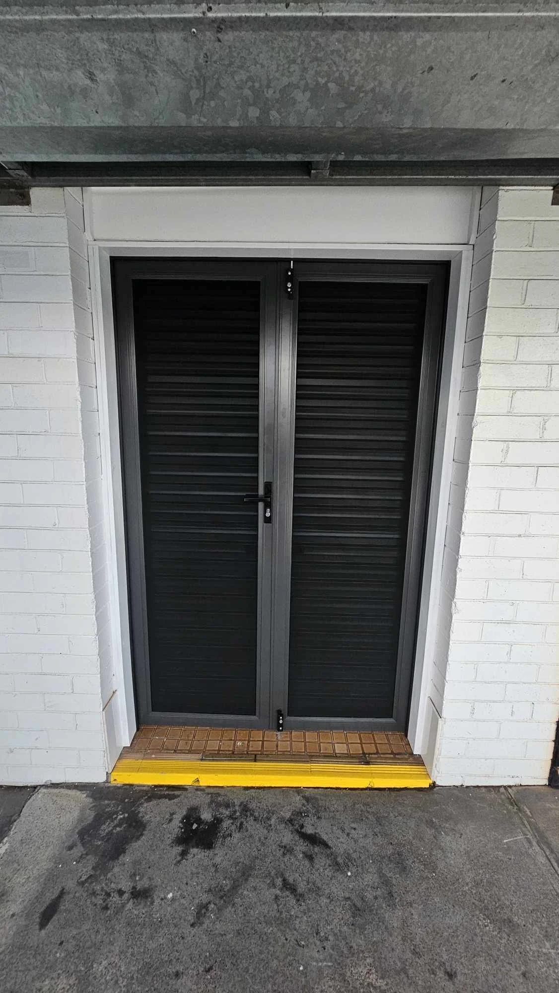 double set hinge security screen doors
