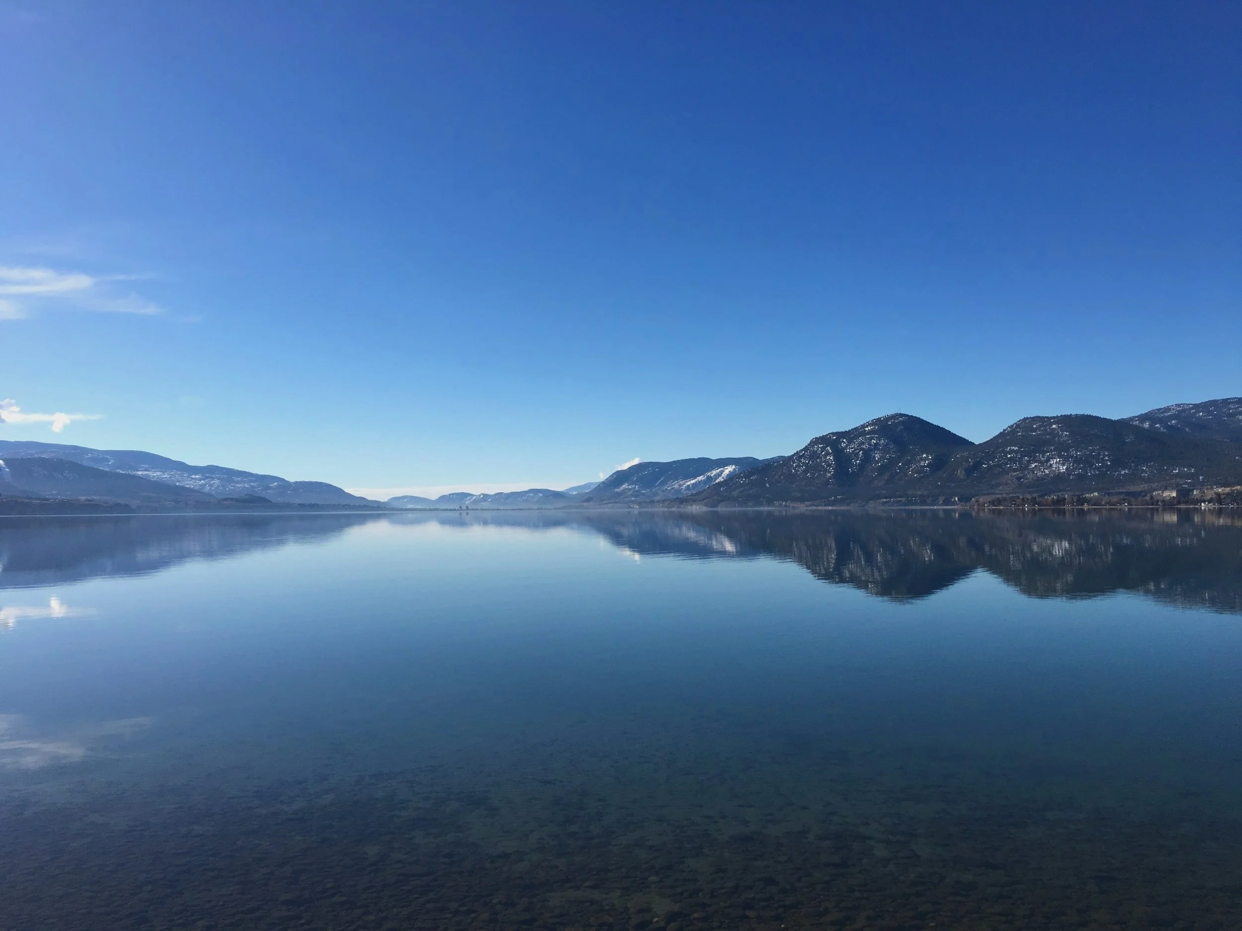 Okanagan Lake from Naramata Centre beach