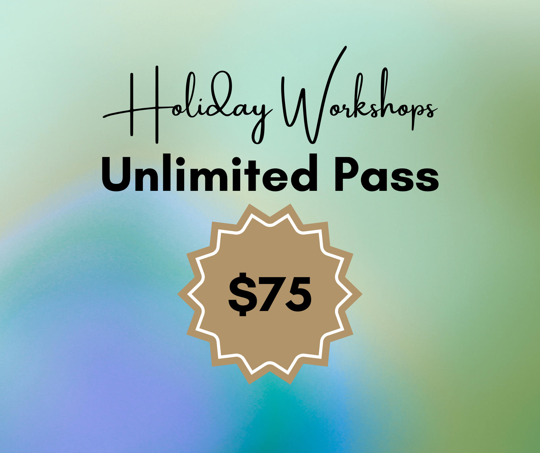 Unlimited Workshop Pass | January 2026