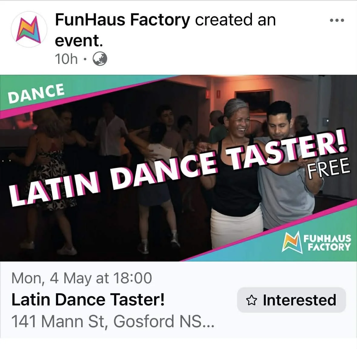 Free Latin Dance Sample Class