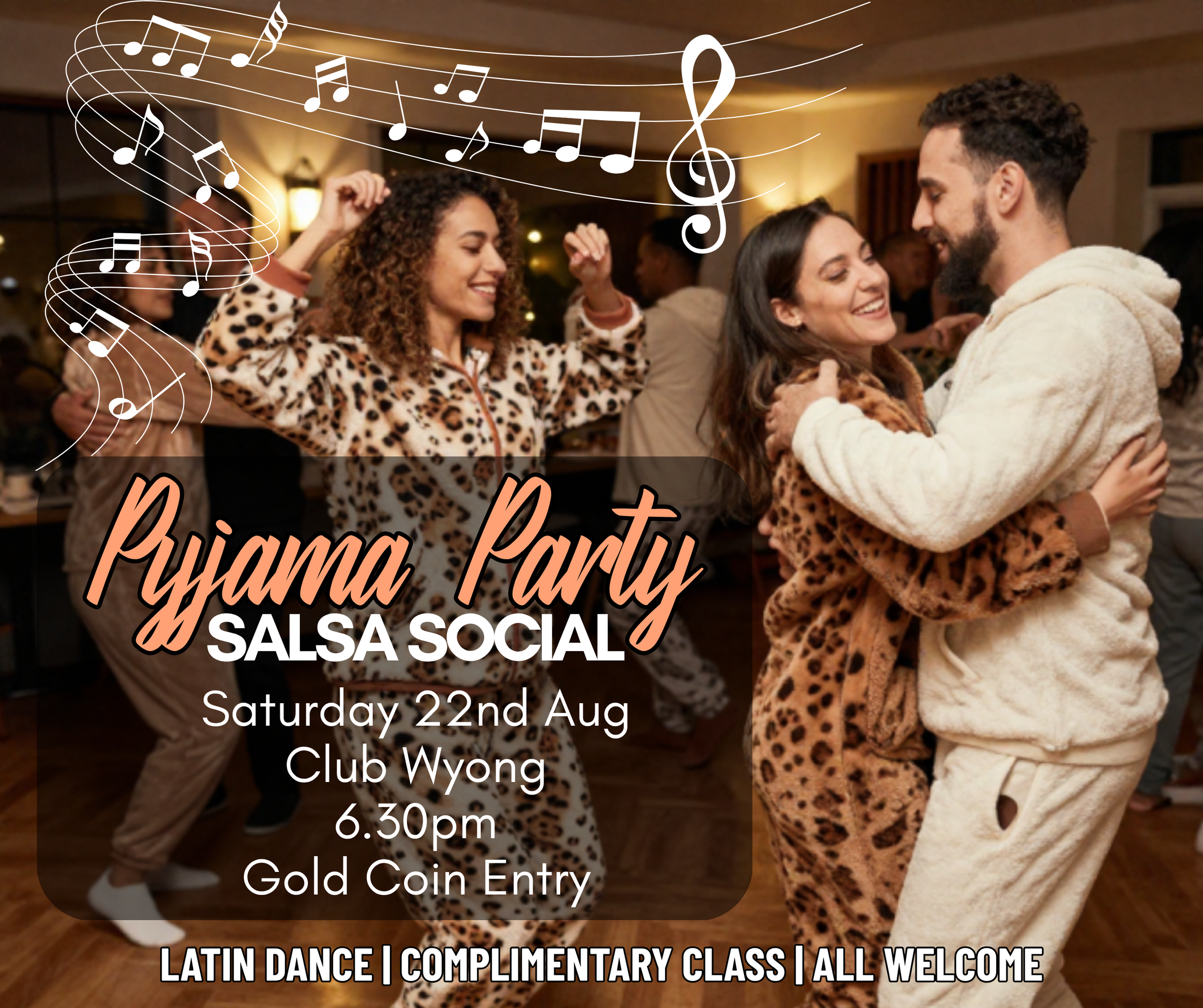 Latin Dance Pyjama Party
