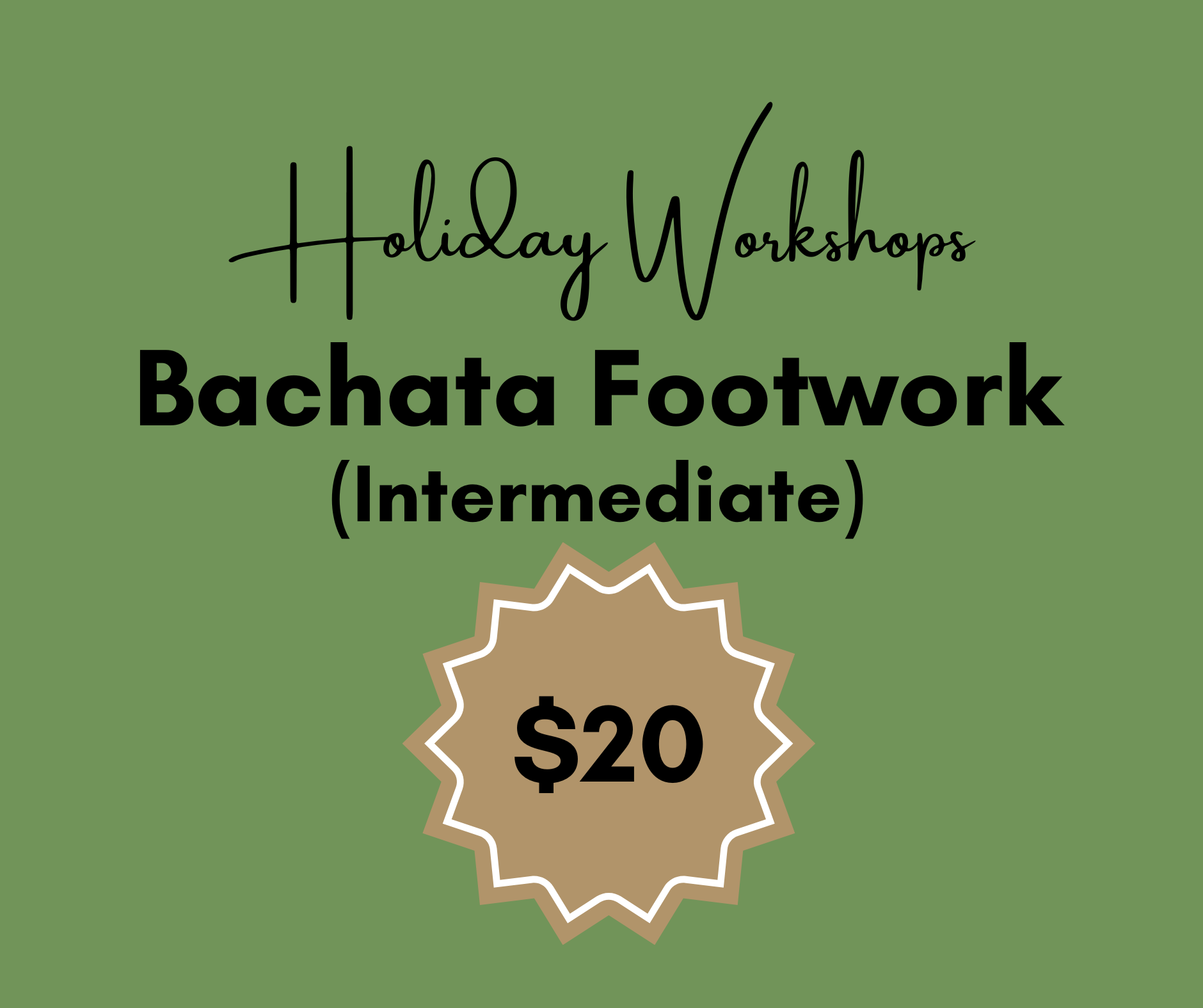 Bachata Footwork | Wyong | 7.30pm Thur 15th Jan