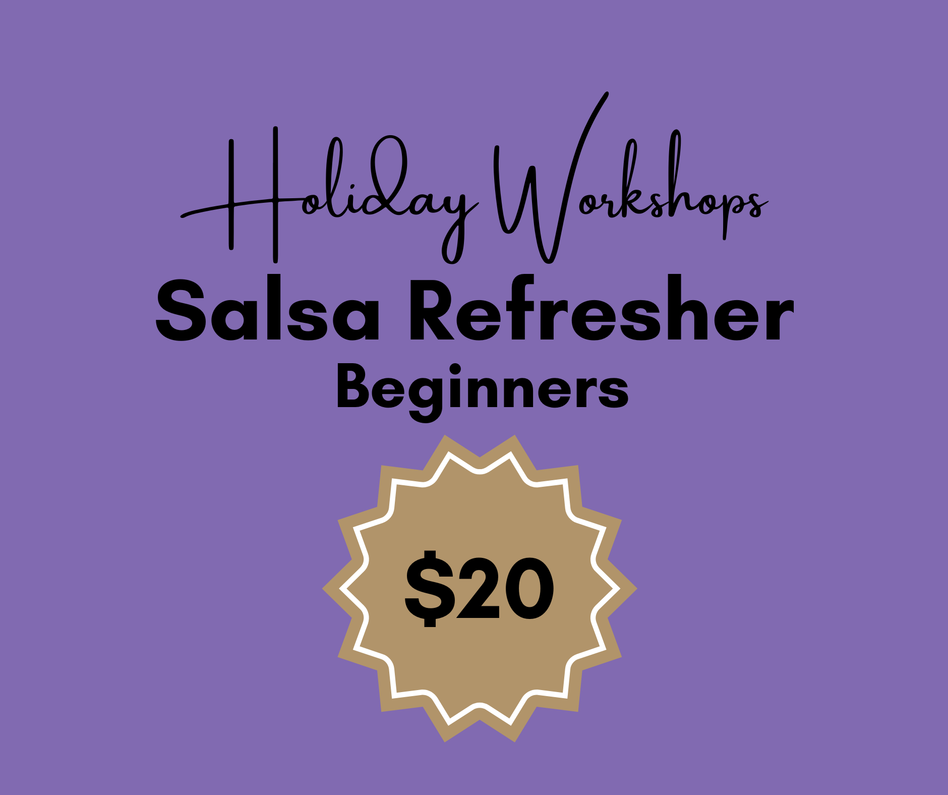 Salsa Refresher | Wyong | 4.30pm Wed 14th Jan