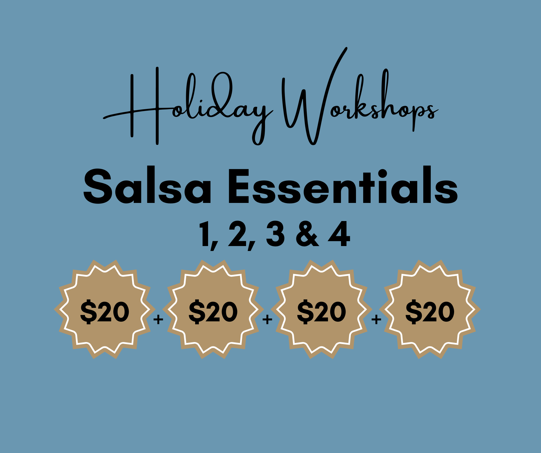 Salsa Essentials | Wyong | 6.30 -8.30pm Wed 14th AND 21st Jan