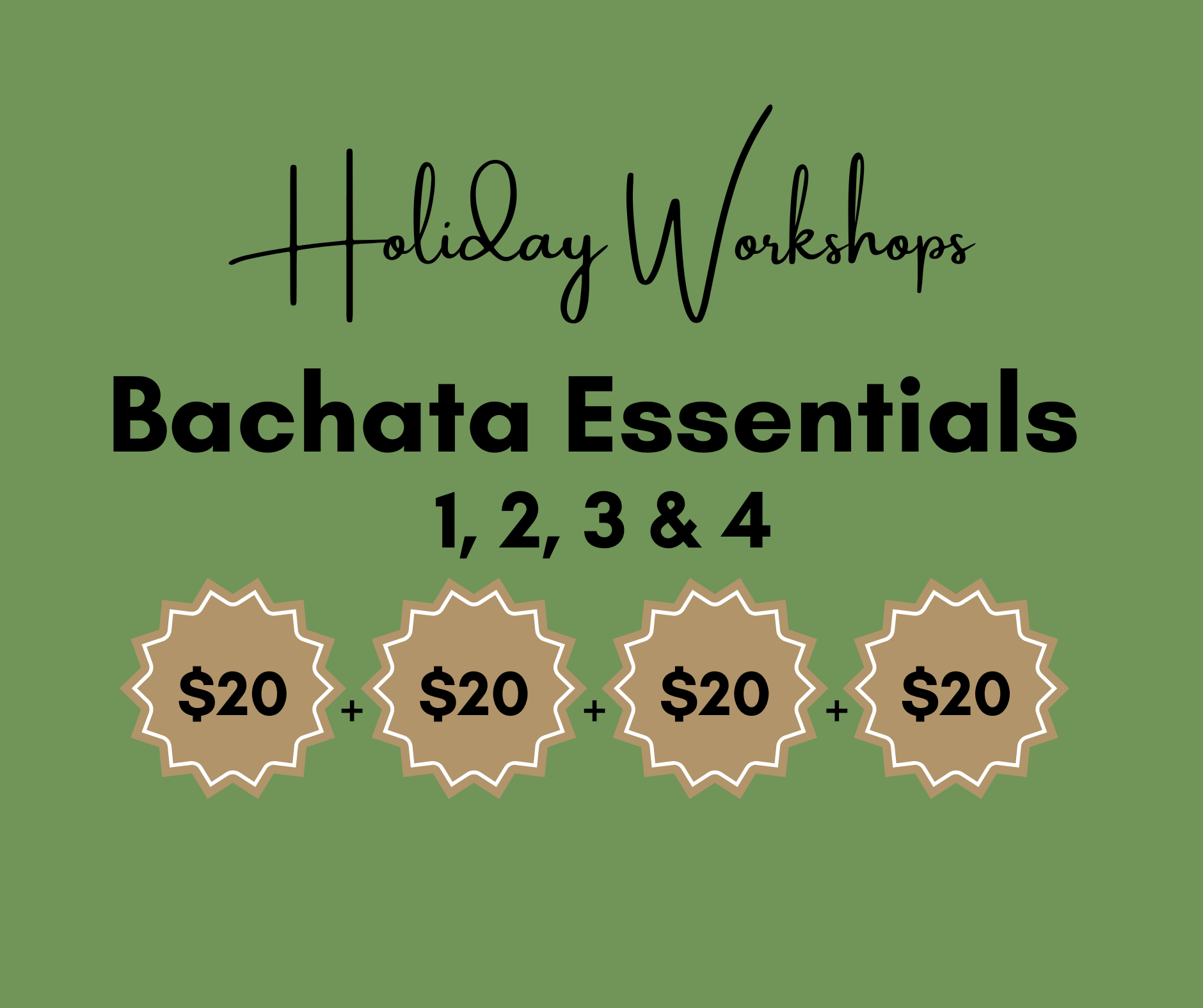 Bachata Essentials | Woy Woy | 6.30 -8.30pm Tues 13th AND 20th Jan