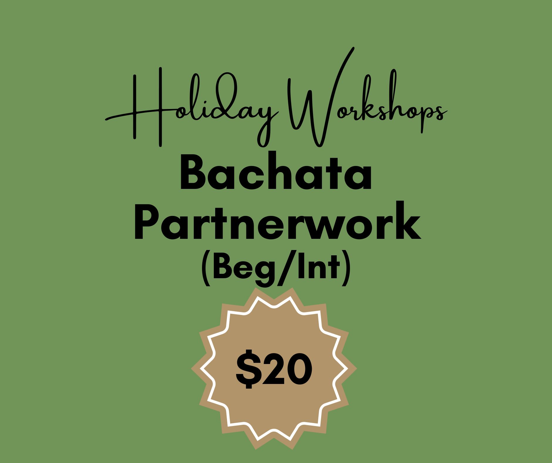 Bachata Partnerwork | Wyong | 7.30pm Thur 22nd Jan