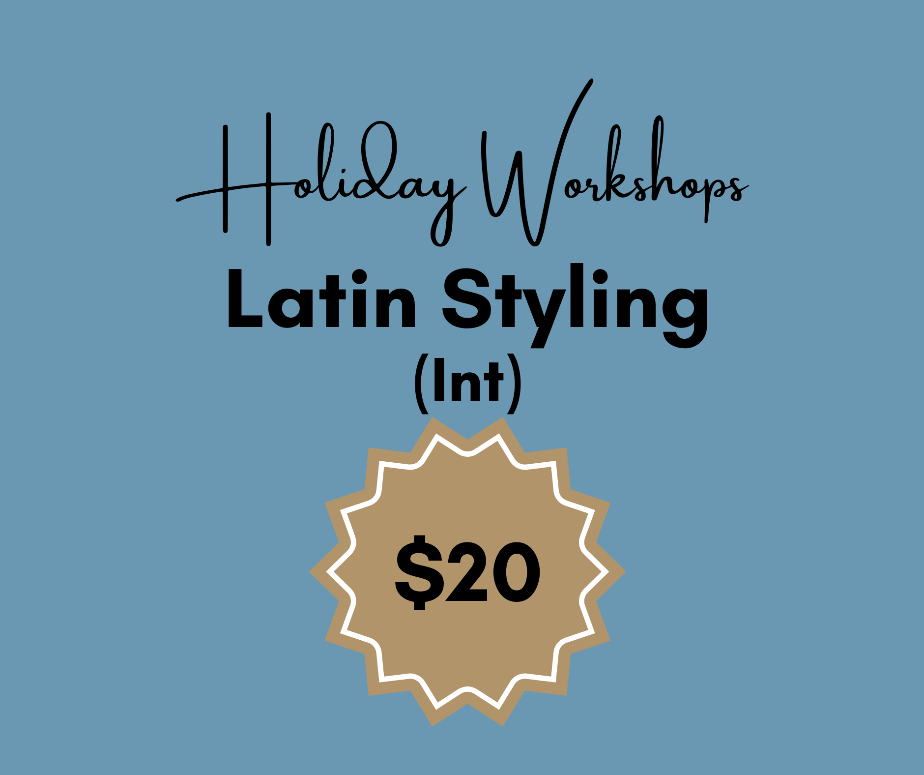 Latin Styling | Wyong | 7.30pm Wed 28th Jan