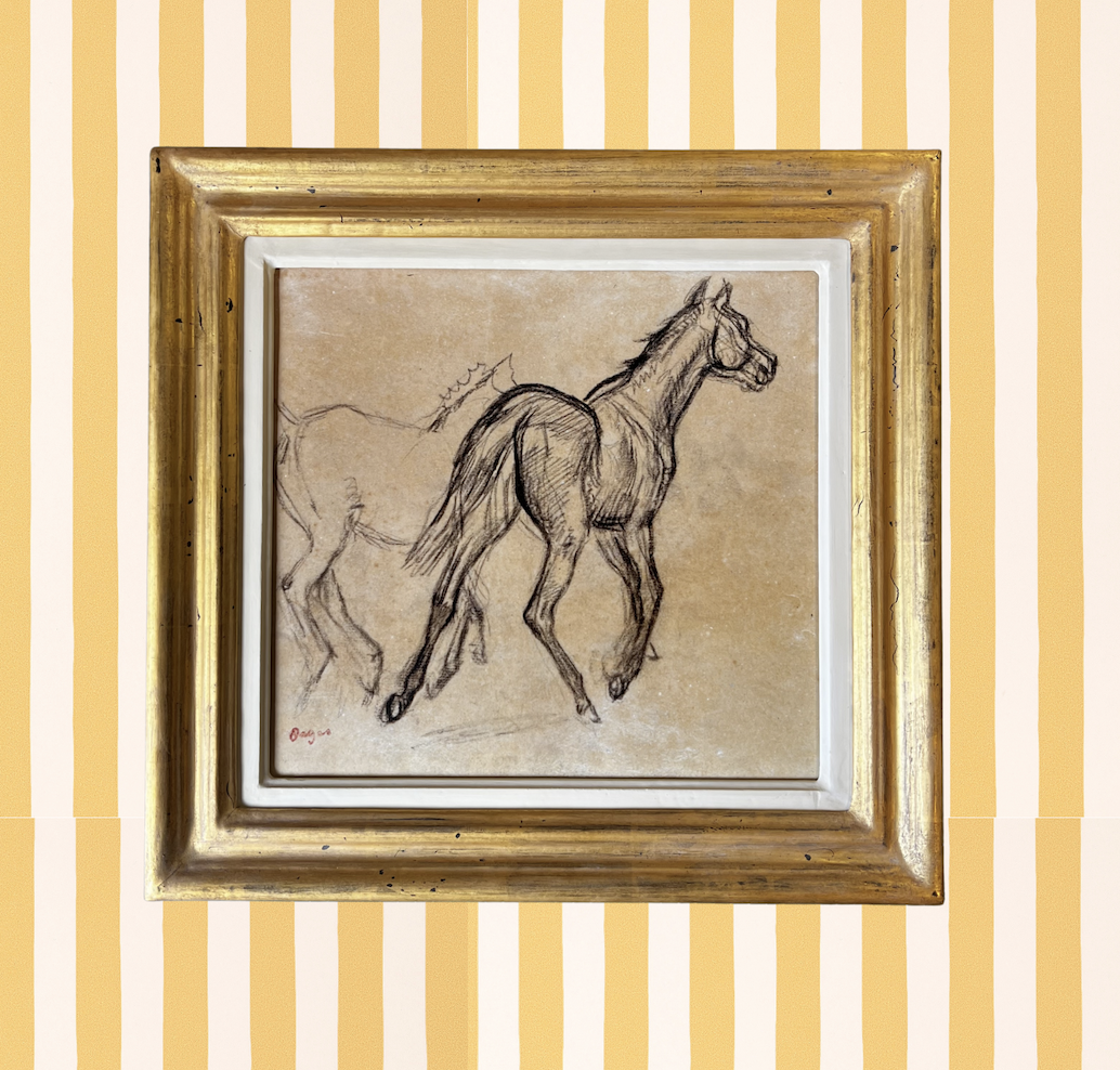 Edgar Degas 'Chevaux' c. 1882