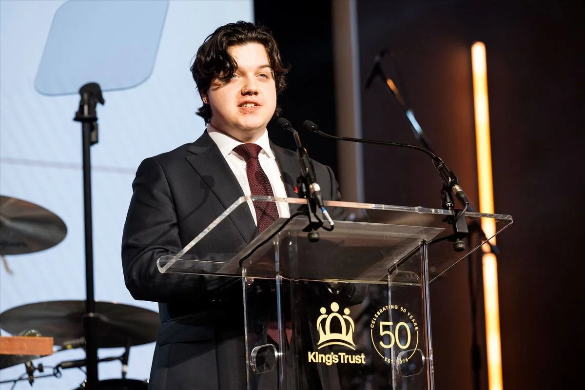 Speaker at The King’s Trust gala dinner
