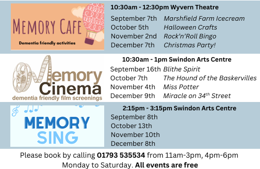 Memory Events - Swindon