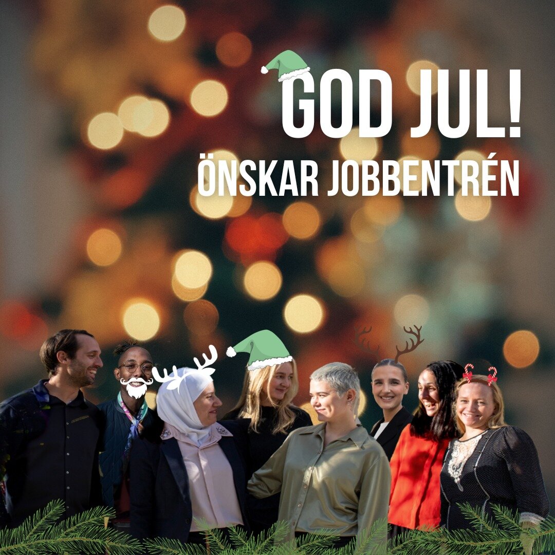 God Jul &ouml;nskar Jobbentr&eacute;n! ⛄️