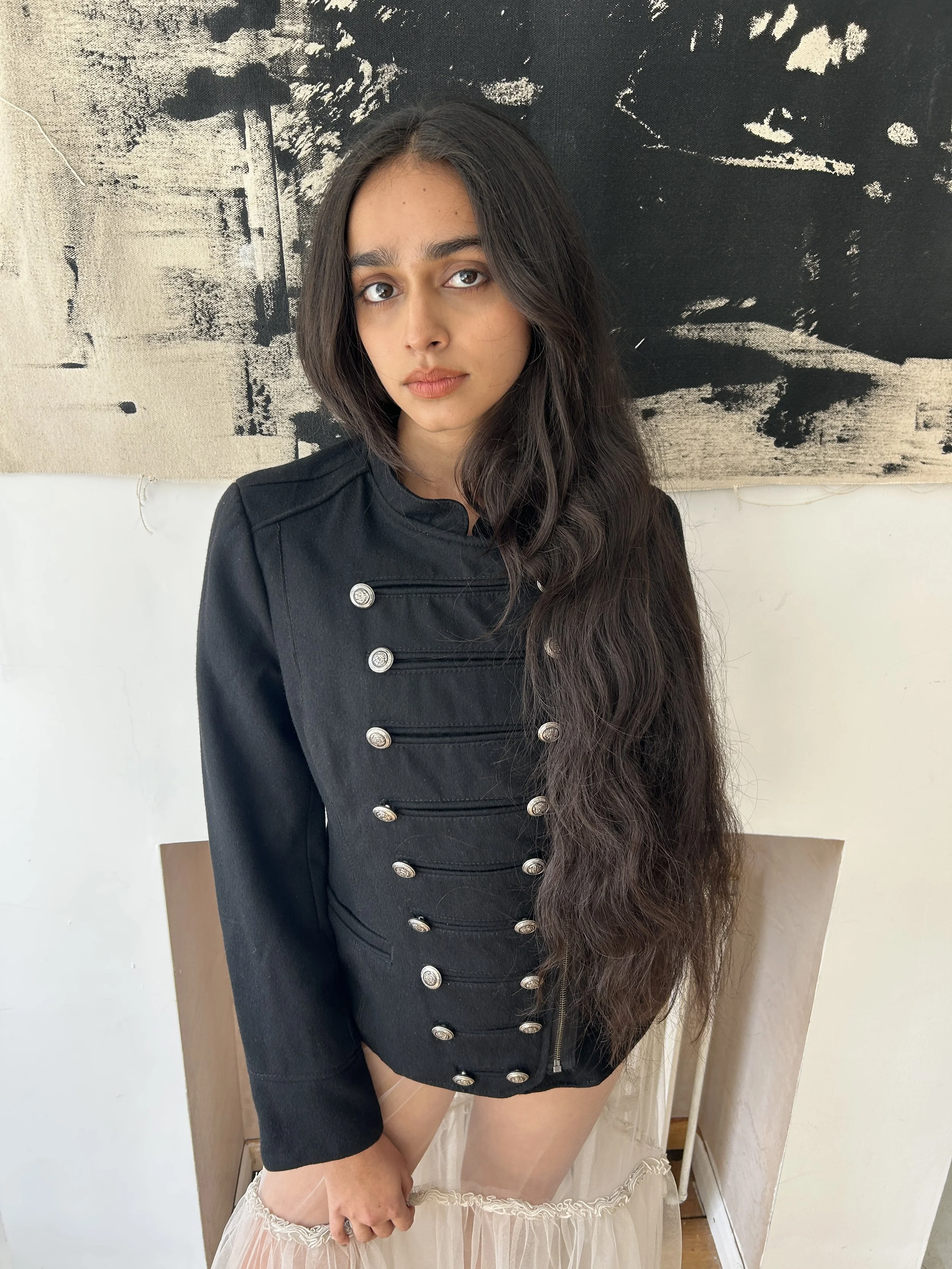 WOOL MILITARY JACKET