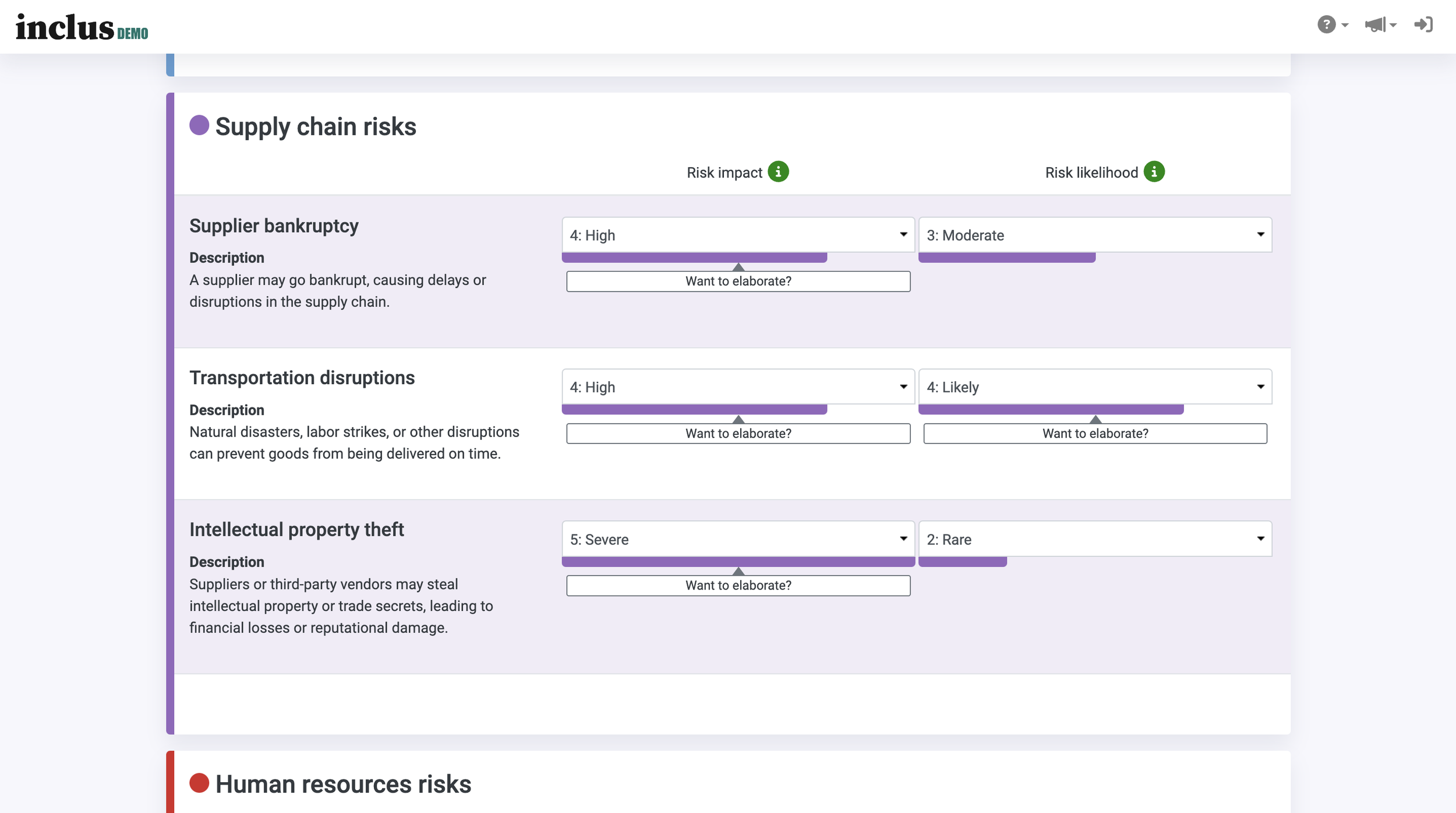 Inclus six principles — Inclus