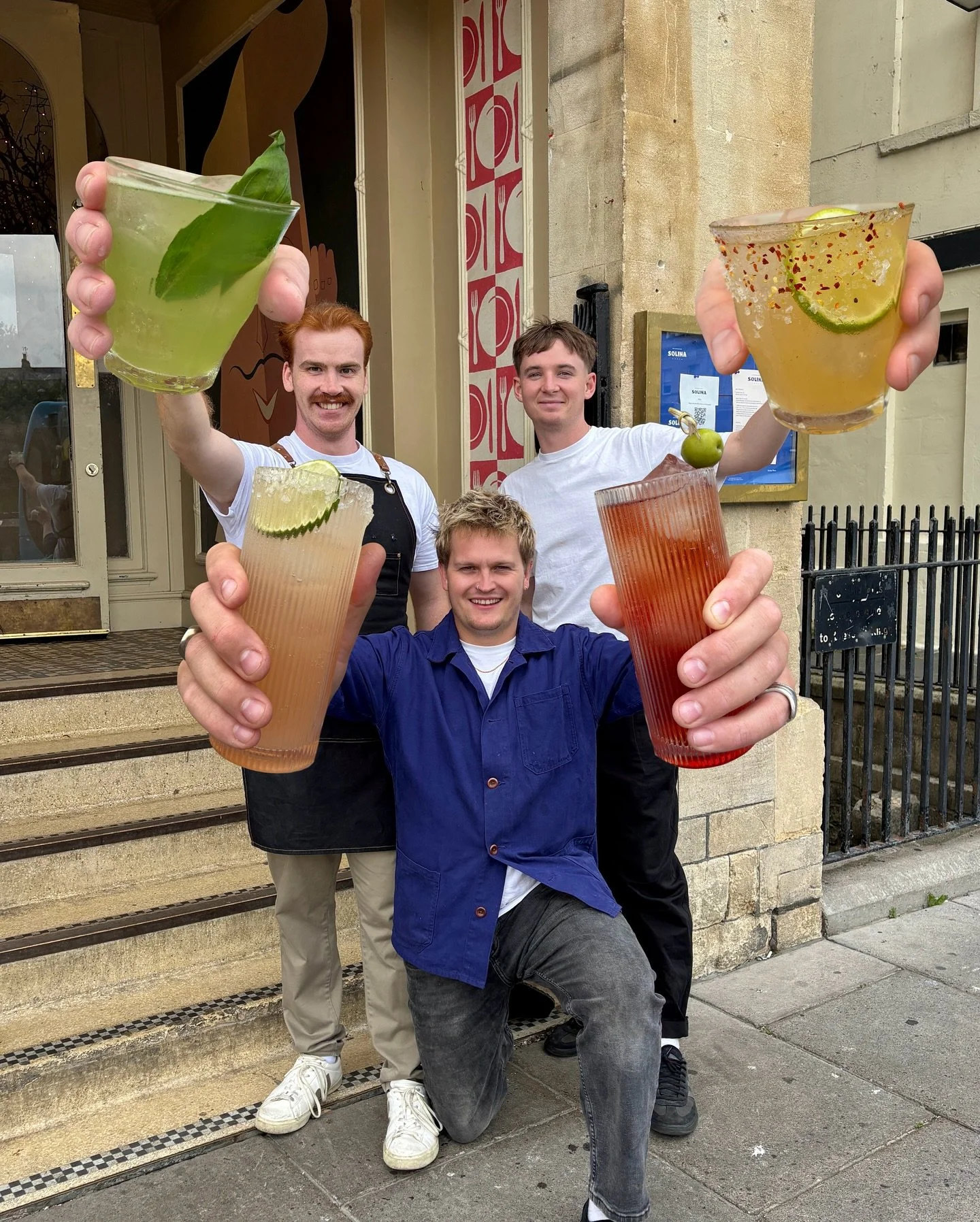 Billy &amp; the team have been getting a brand spanking new cocktail menu ready for you lot. Here they are. 

Basil smash - Paloma - Solina Americano - Picante. More on the menu. So good you could drink ten. If only that was a good idea.