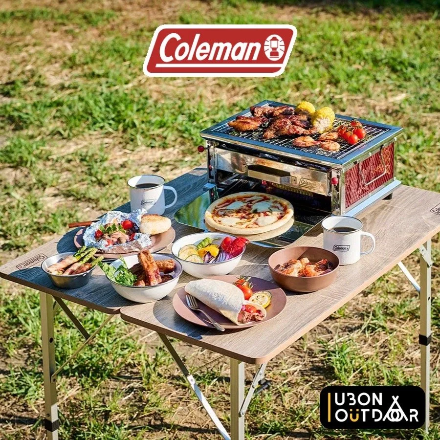 Coleman Cool Spider Pro Griglia Inox Barbecue Da Campeggio Per 5-6 Persone