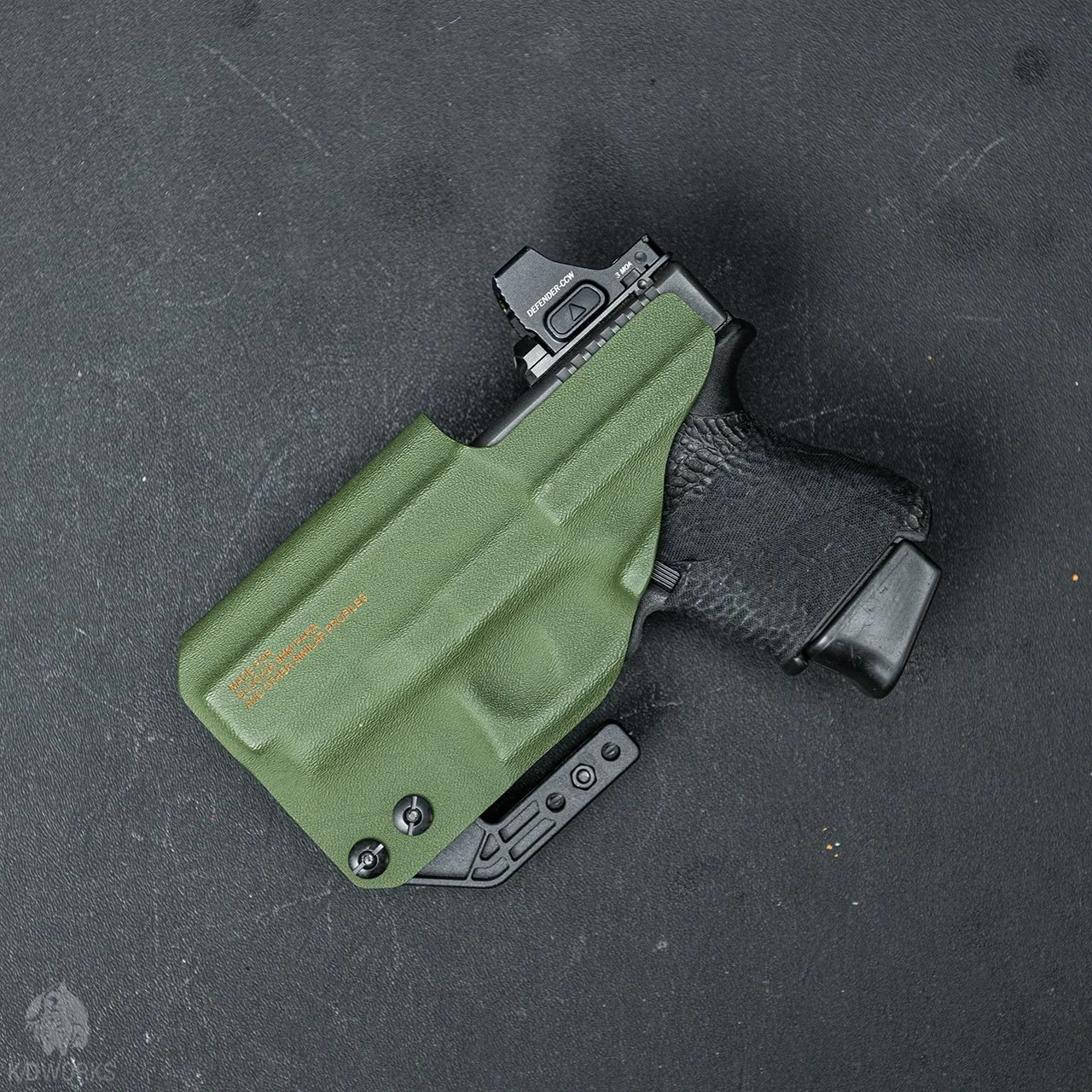 ซองพกในทรงคลาสสิก IWB holster : CLASSIC