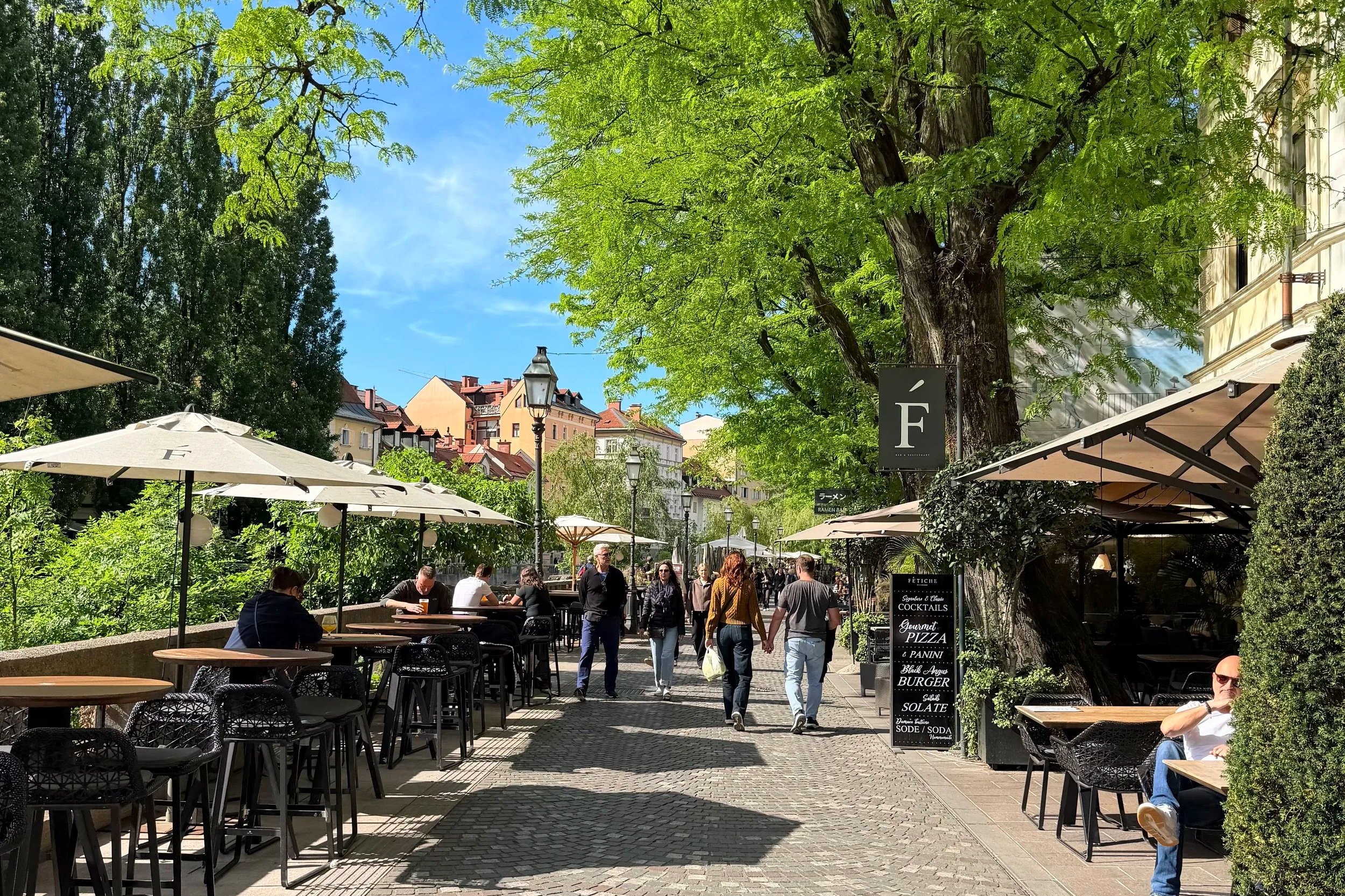 riverside bars in ljubljana